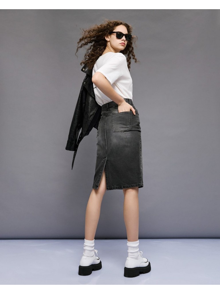 Denim φούστα 54-8208