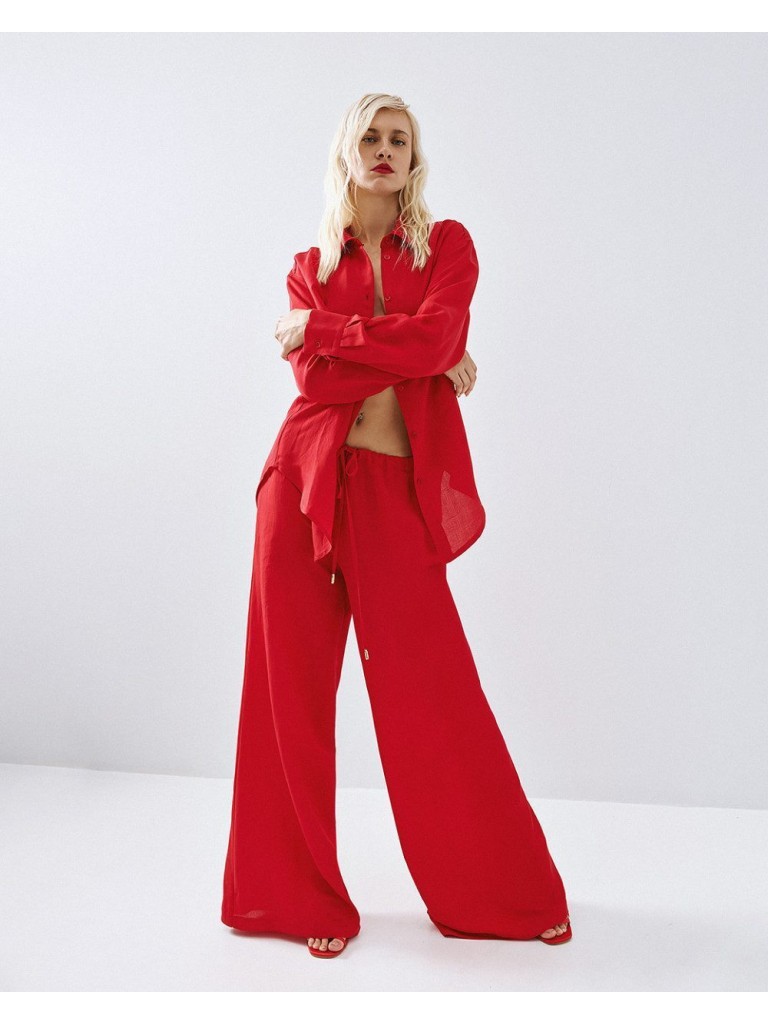 Παντελόνα 63-5083 red