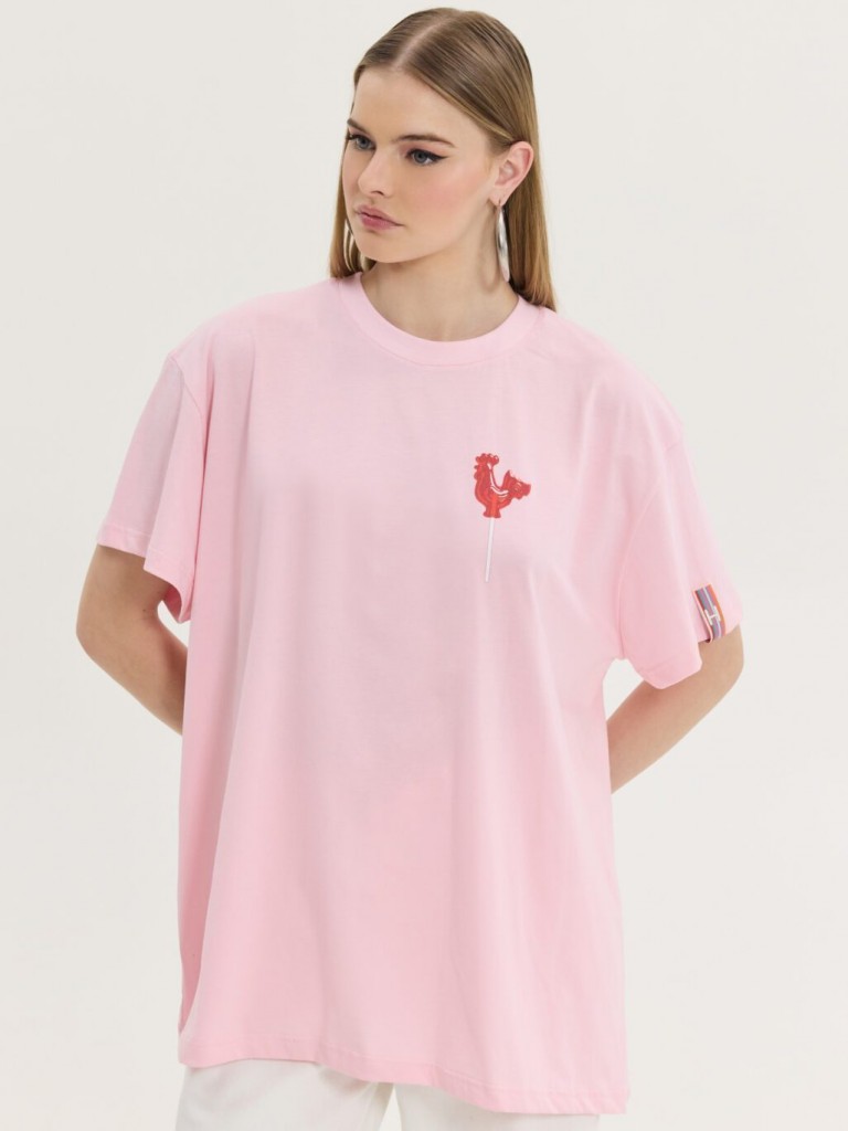 T-shirt&nbsp;cheetah&nbsp;pink&nbsp;lollipop