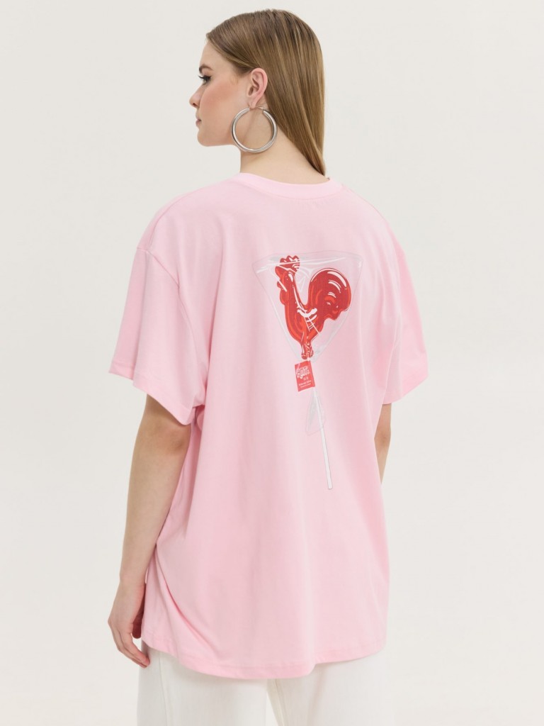 T-shirt&nbsp;cheetah&nbsp;pink&nbsp;lollipop