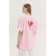 T-shirt cheetah pink lollipop