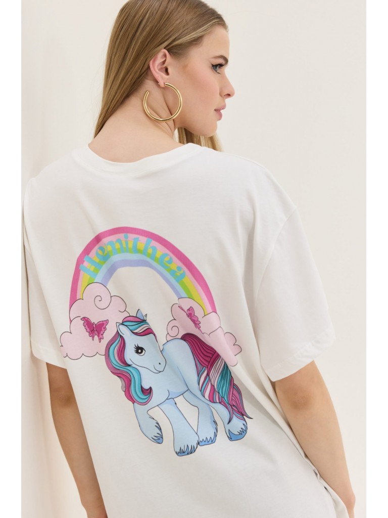 T-shirt&nbsp;cheetah&nbsp;off&nbsp;white&nbsp;pony