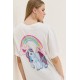 T-shirt cheetah off white pony