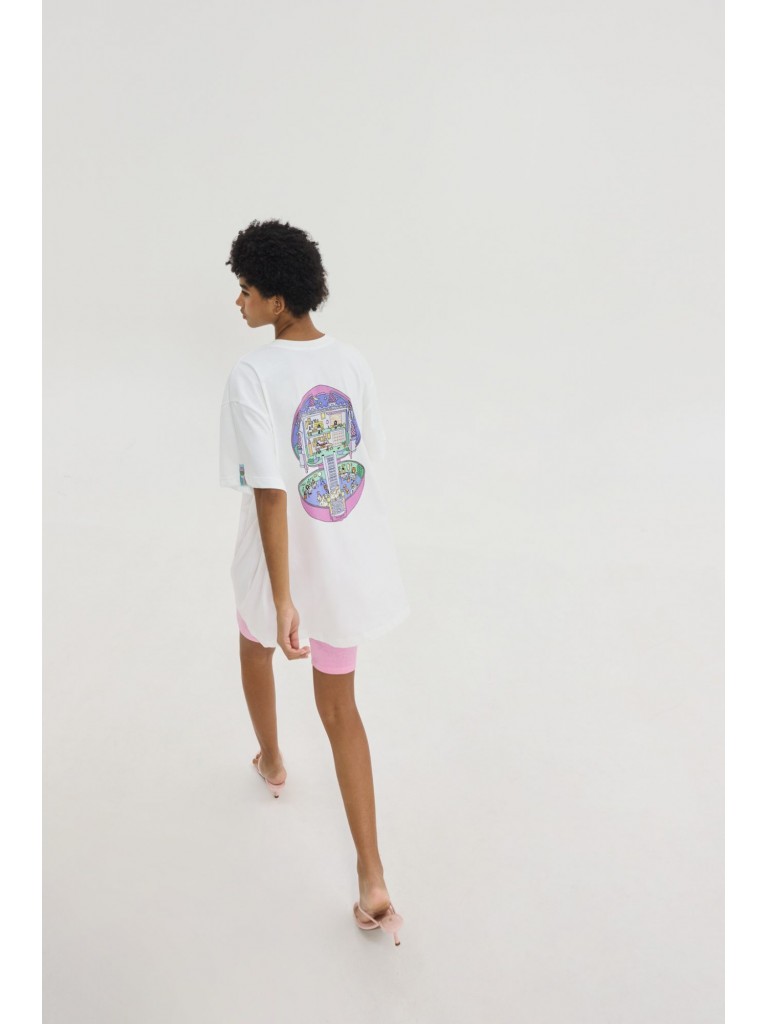 T-shirt&nbsp;cheetah&nbsp;office&nbsp;pocket