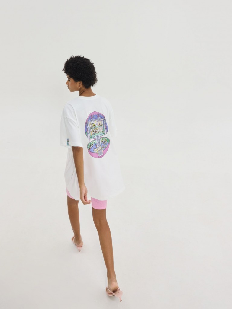 T-shirt&nbsp;cheetah&nbsp;office&nbsp;pocket