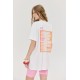 T-shirt cheetah offwhite tavli