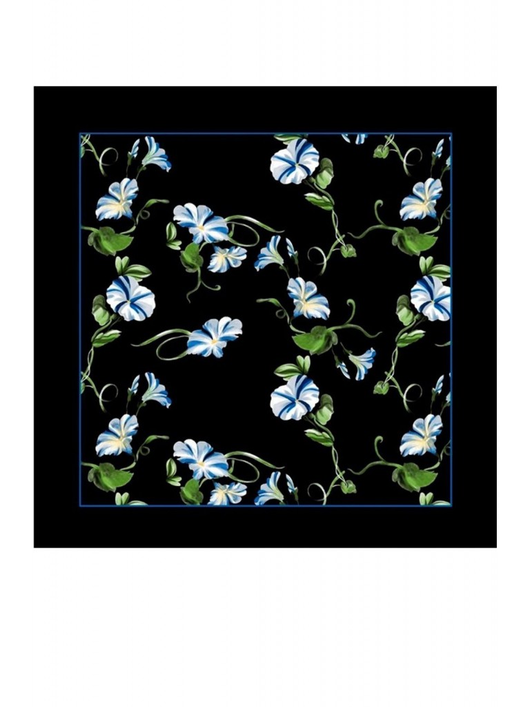 Φουλάρι&nbsp;jardin&nbsp;black