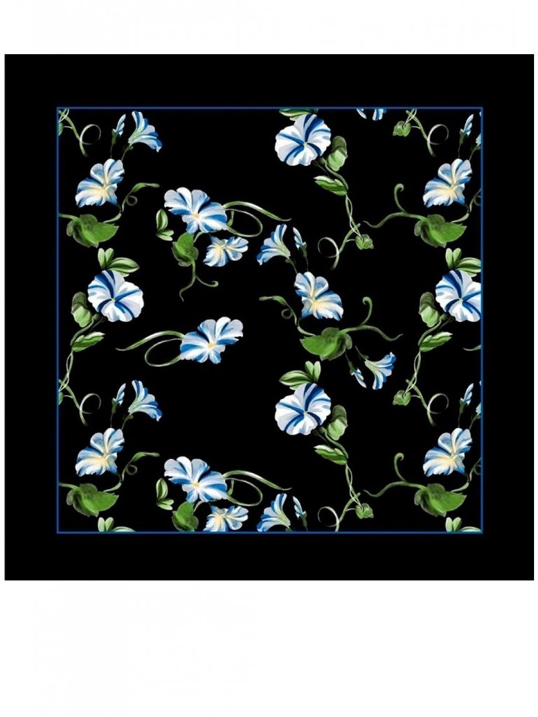Φουλάρι&nbsp;jardin&nbsp;black
