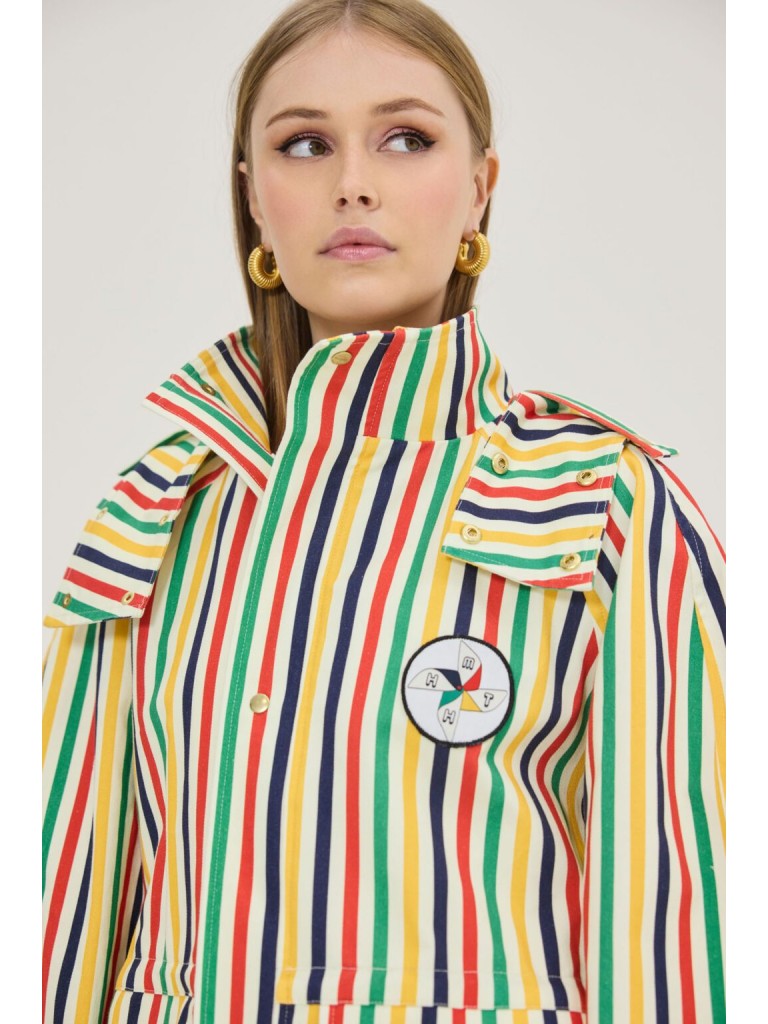 Jacket cj multicolor stripes