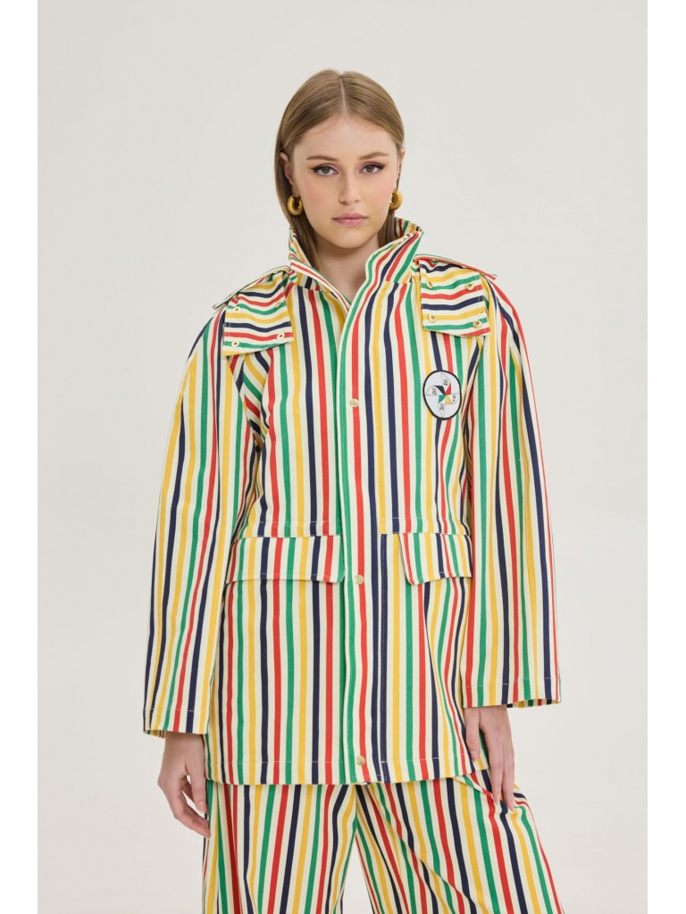 Jacket&nbsp;cj&nbsp;multicolor&nbsp;stripes