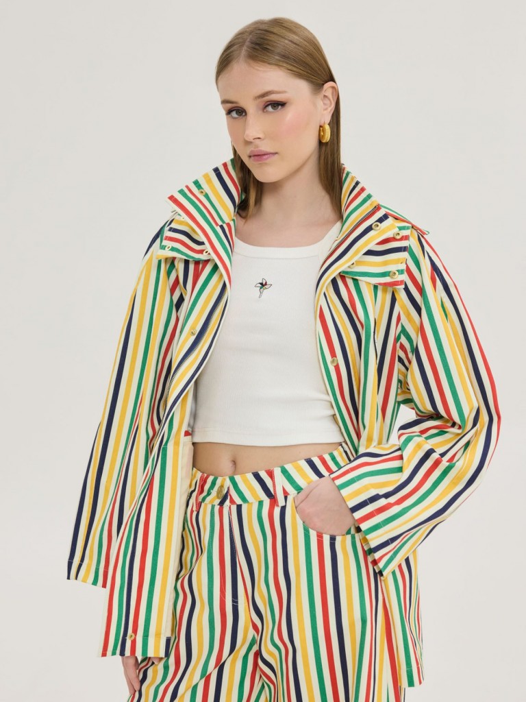 Jacket&nbsp;cj&nbsp;multicolor&nbsp;stripes
