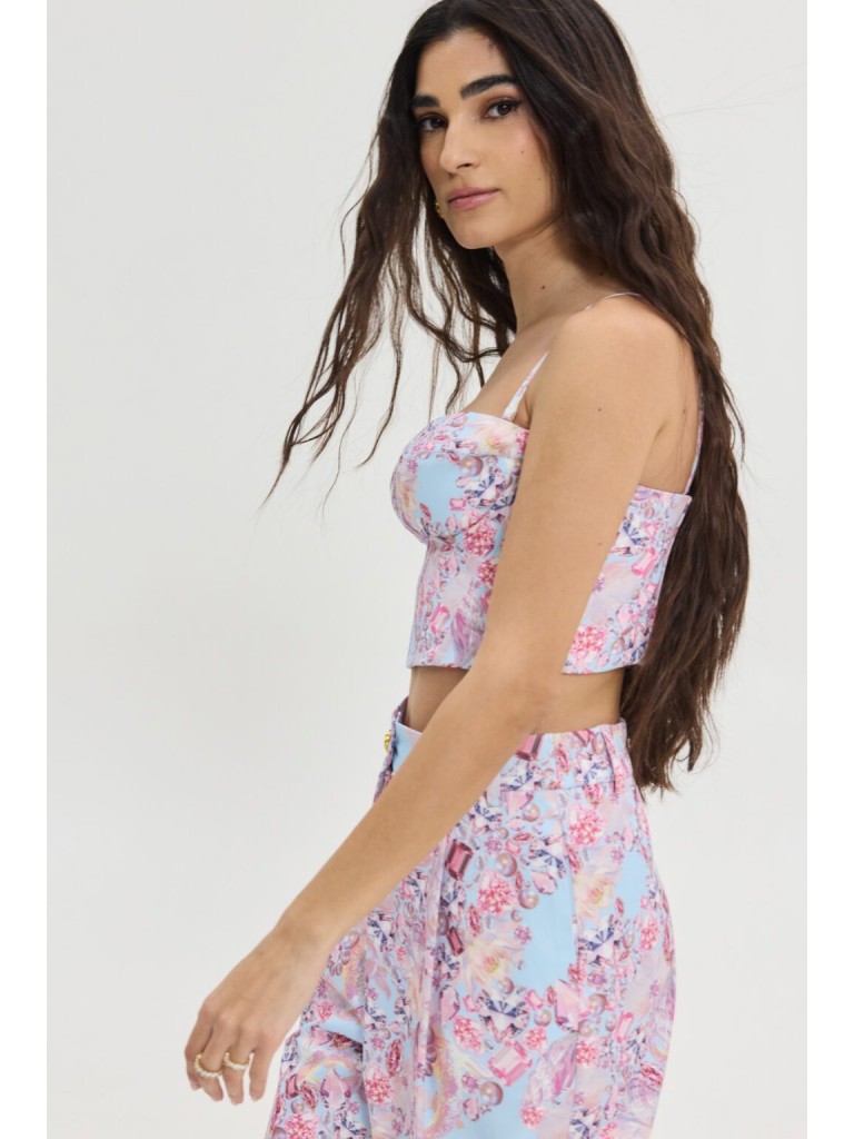 Top charis blue