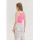Top piera fucshia