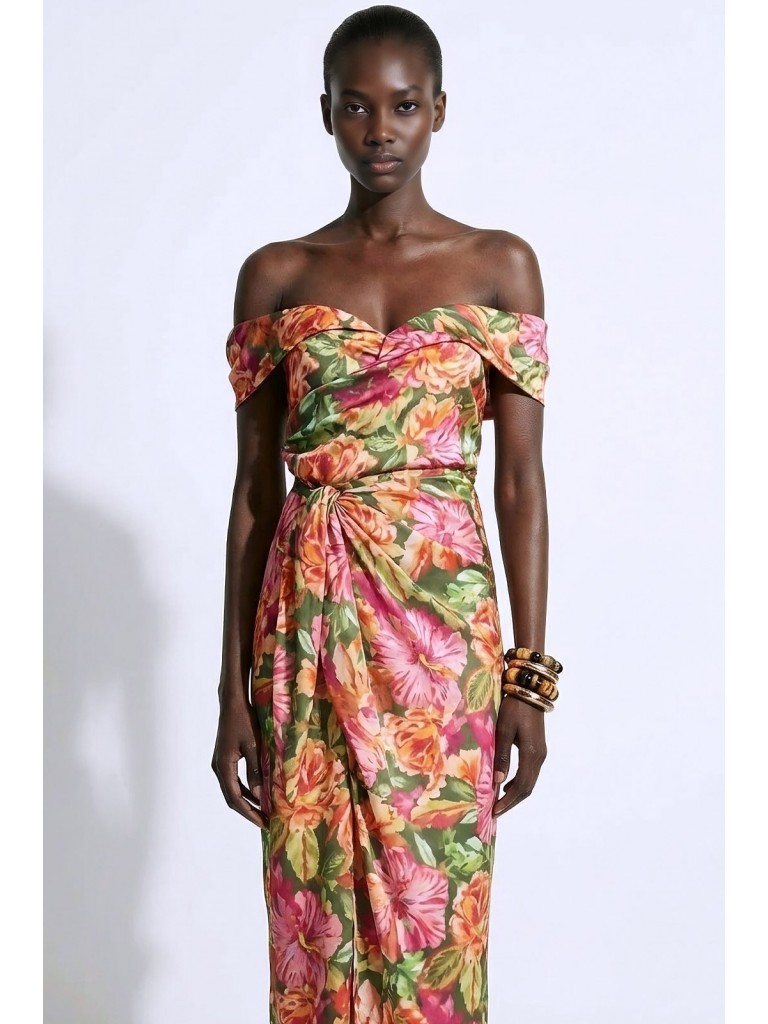 Φόρεμα club colada floral