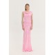 Φόρεμα gold pink