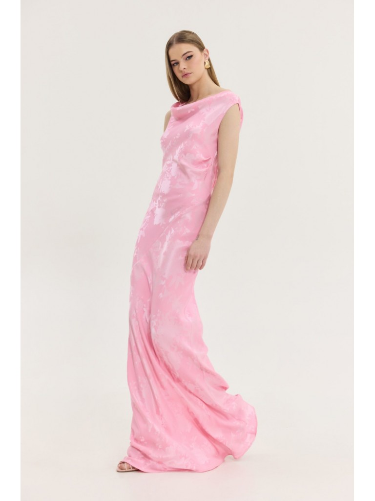 Φόρεμα gold pink