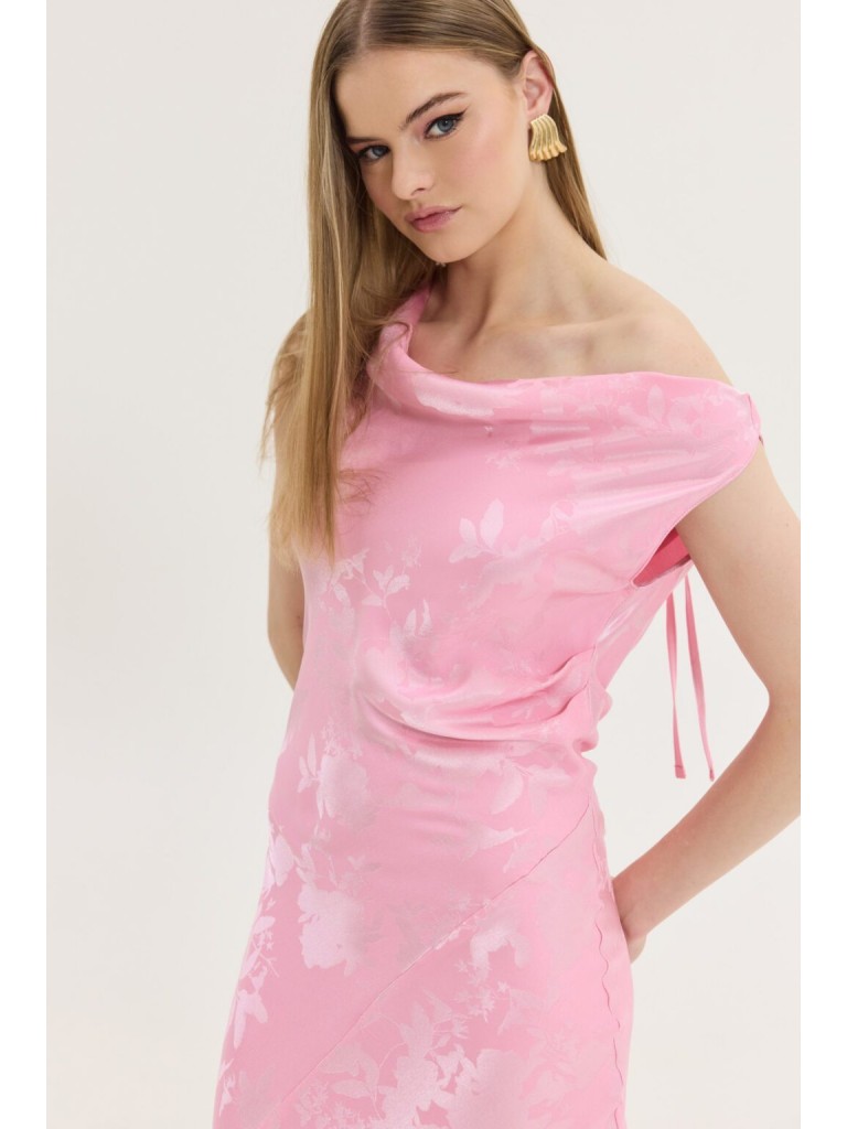Φόρεμα gold pink