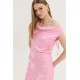 Φόρεμα gold pink