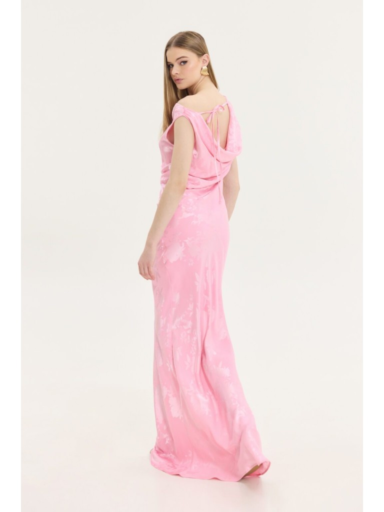 Φόρεμα gold pink