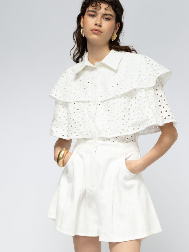 Shorts carribean white
