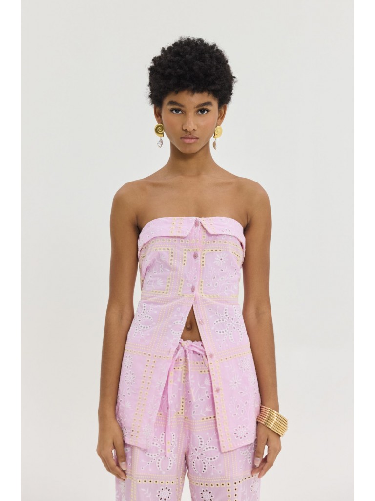 Top tiffany pink