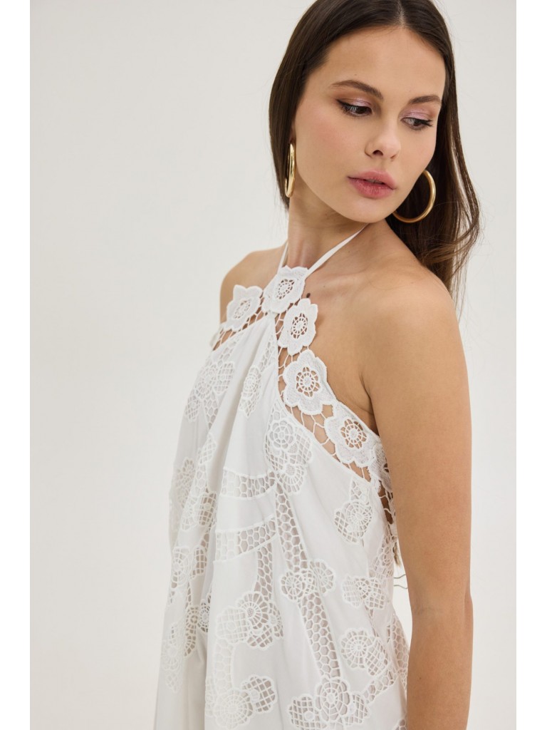 Φόρεμα bloom white