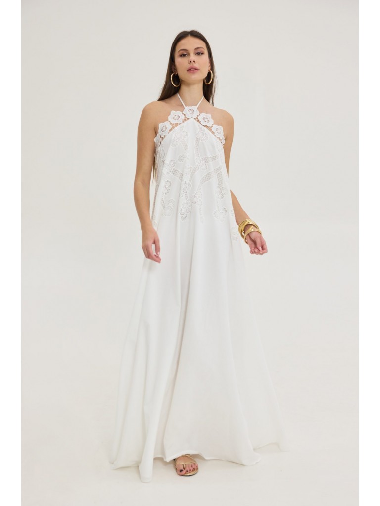 Φόρεμα bloom white