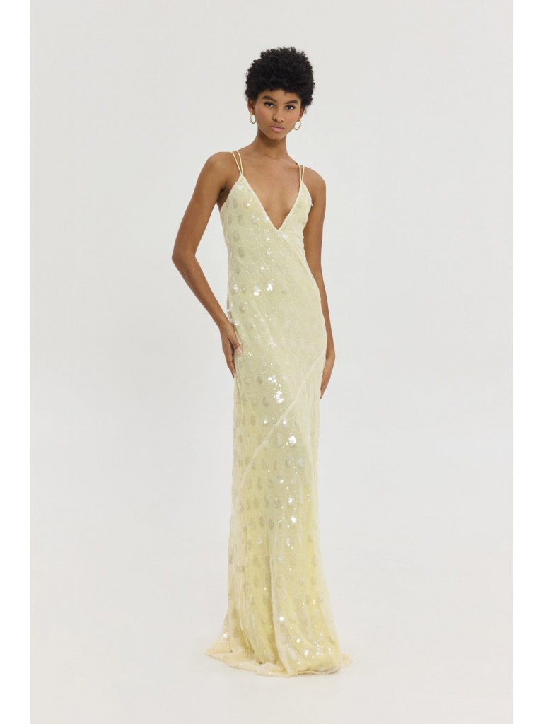 Φόρεμα grace yellow