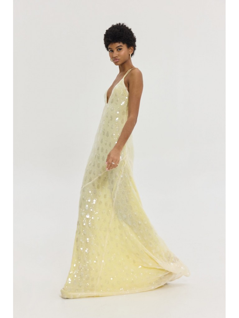 Φόρεμα grace yellow