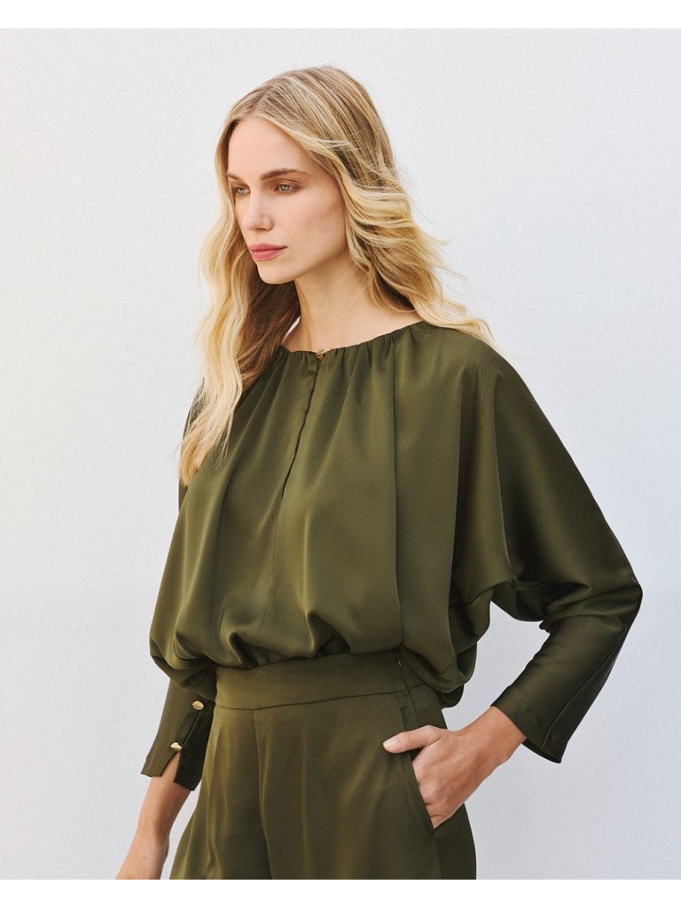 Μπλούζα 64-2037 olive