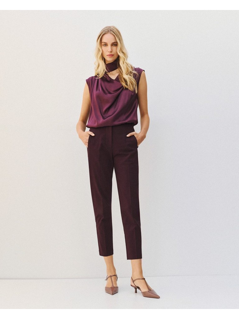 Παντελόνι 64-5071 plum