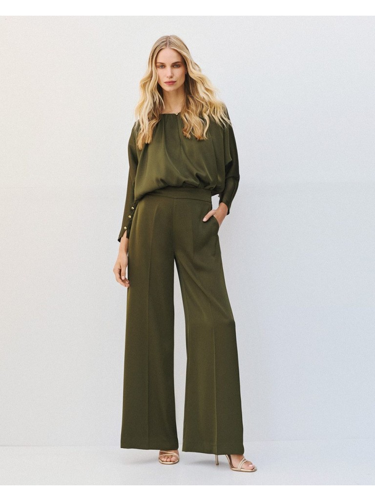 Παντελόνα 64-5091 olive 