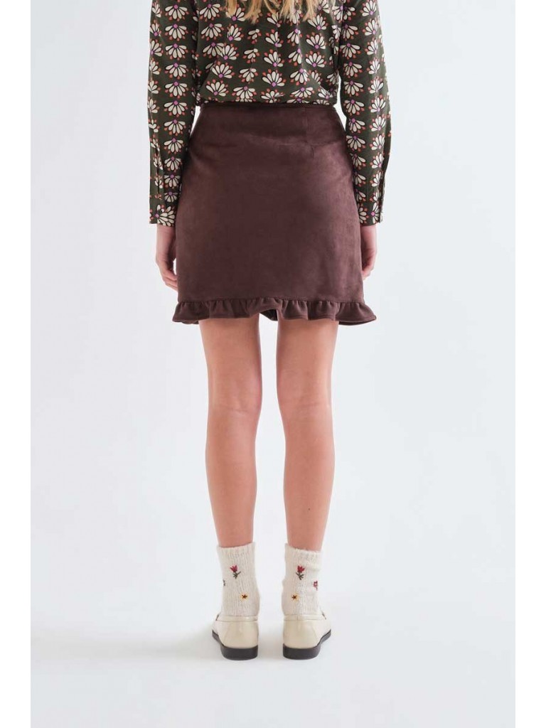Φούστα 11066 brown