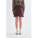 Φούστα 11066 brown