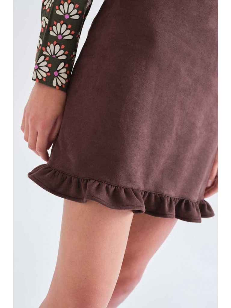 Φούστα 11066 brown