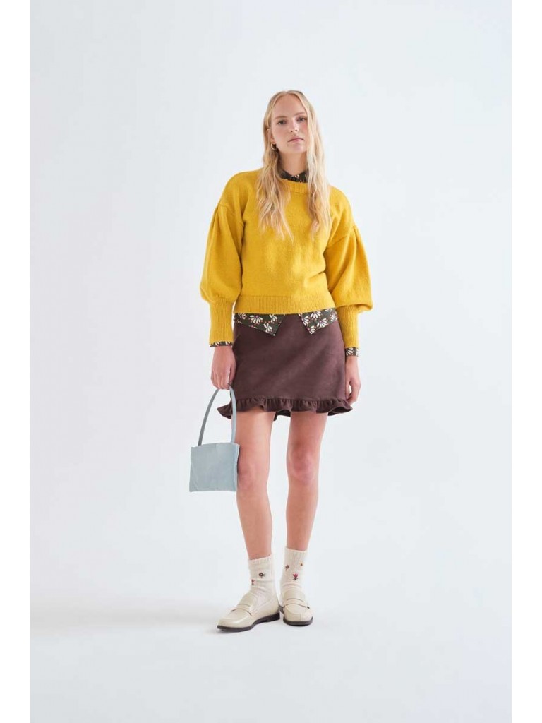 Φούστα 11066 brown