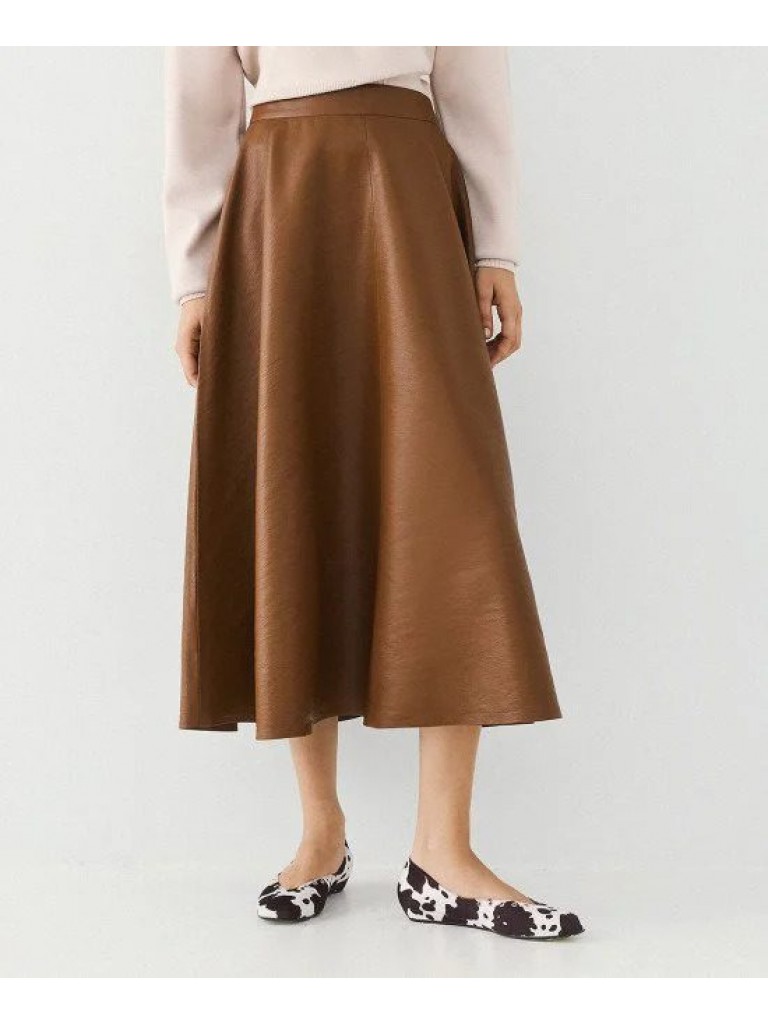 Φούστα 64-6052 camel