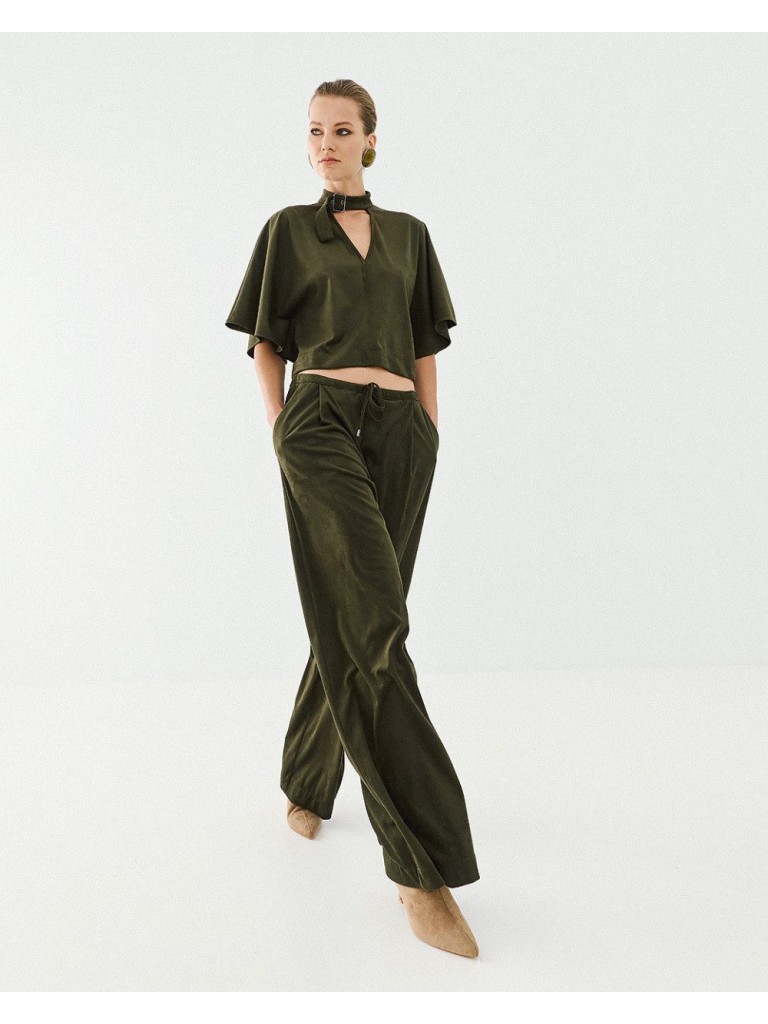 Παντελόνα 64-5062 olive