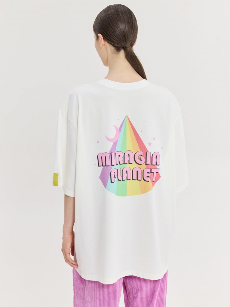 T-shirt&nbsp;off&nbsp;white&nbsp;rainbow&nbsp;floyd