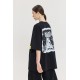 T-shirt cheetah black space