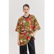 T-shirt cheetah liono red