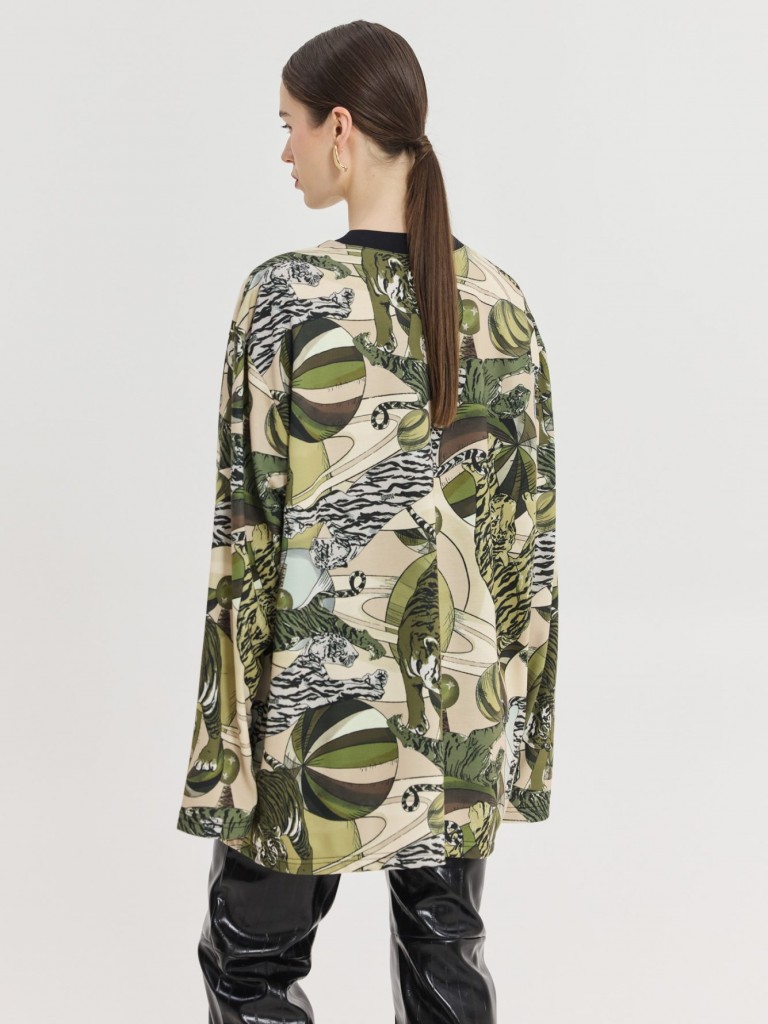 T-shirt hermes liono chaki