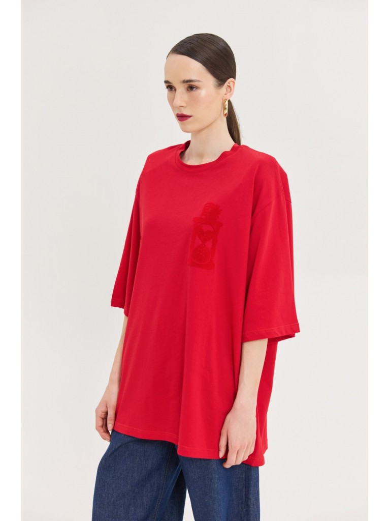 T-shirt sahara red