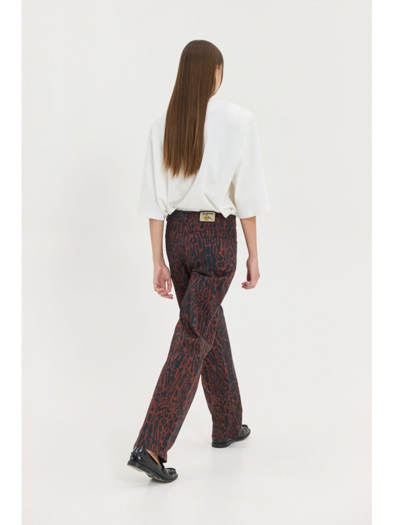 Παντελόνι flux leopard