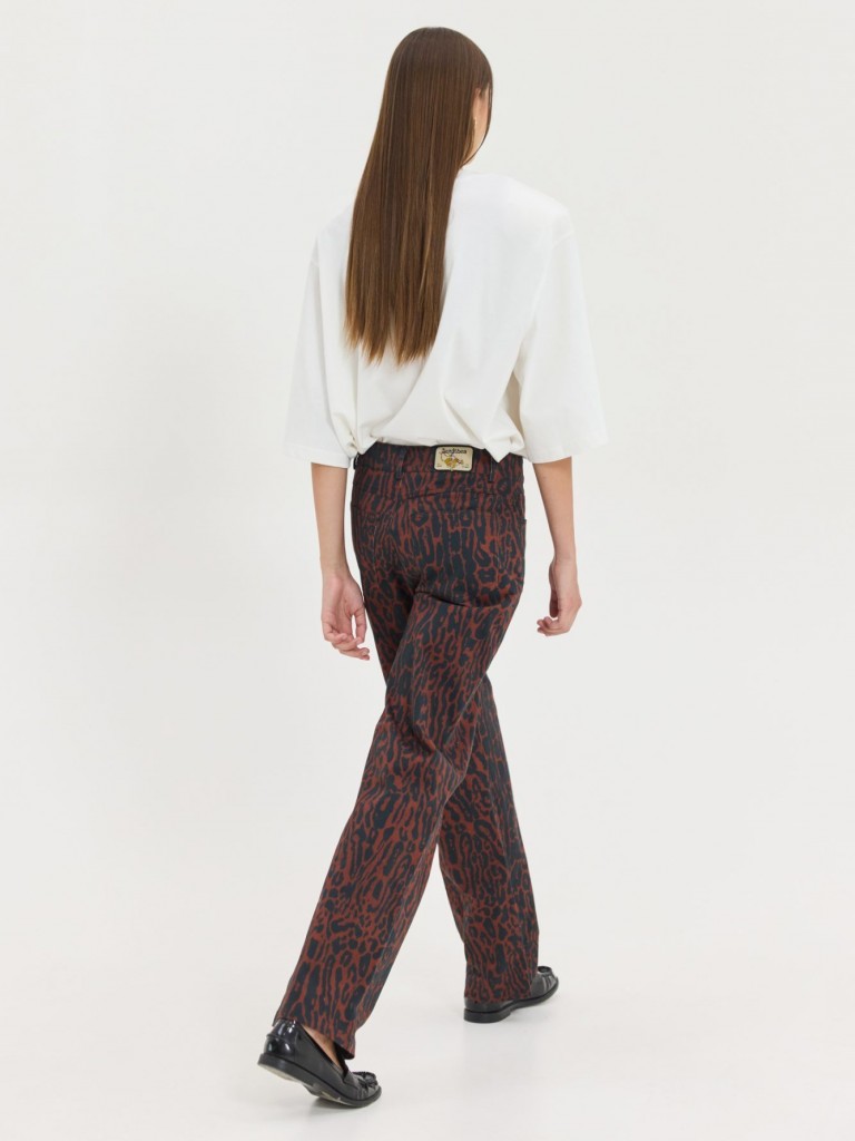 Παντελόνι&nbsp;flux&nbsp;leopard