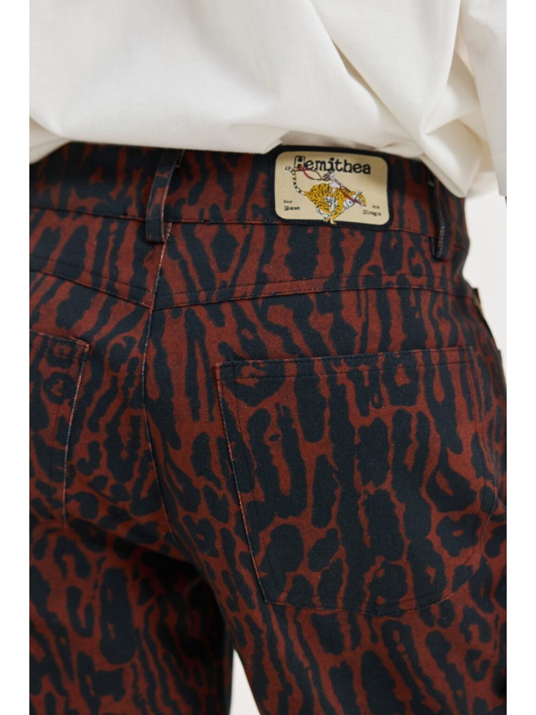 Παντελόνι flux leopard