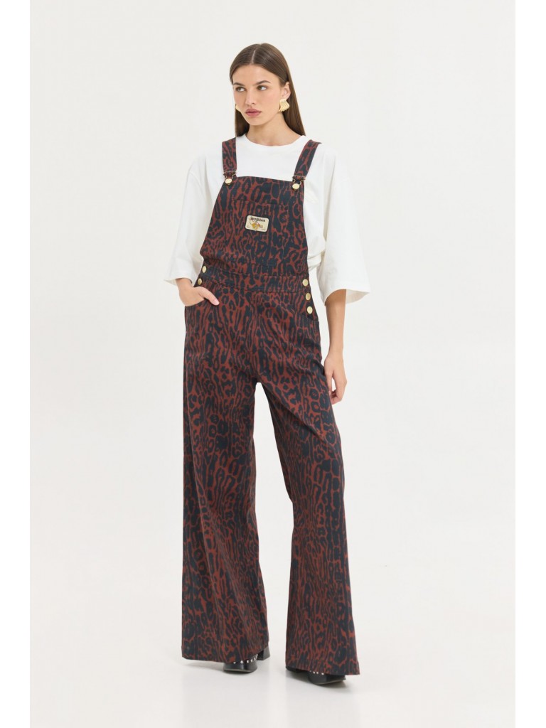 Jumpsuit&nbsp;pinwheel&nbsp;red