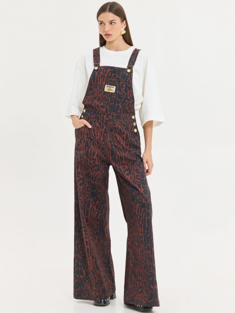 Jumpsuit&nbsp;pinwheel&nbsp;red