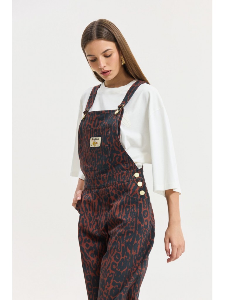 Jumpsuit&nbsp;pinwheel&nbsp;red