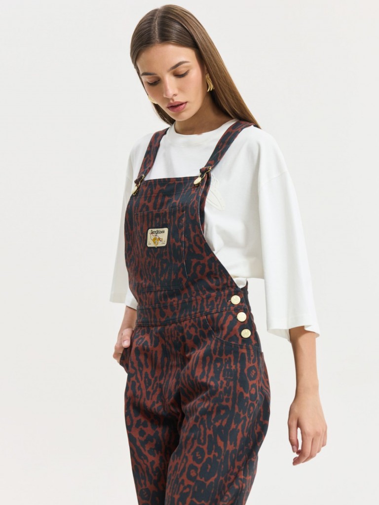 Jumpsuit&nbsp;pinwheel&nbsp;red